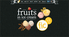 Desktop Screenshot of fruitsinicecream.com